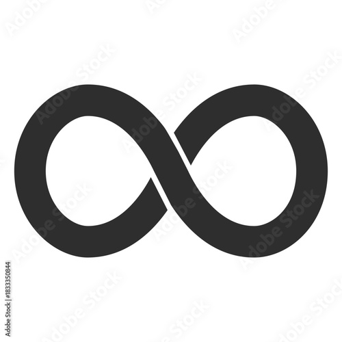 Simple infinity logo infinite