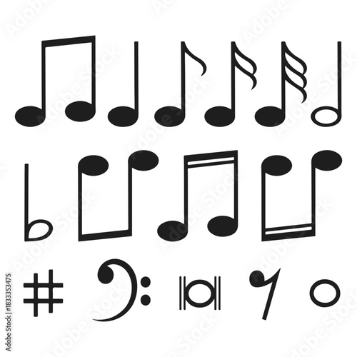 Music notes