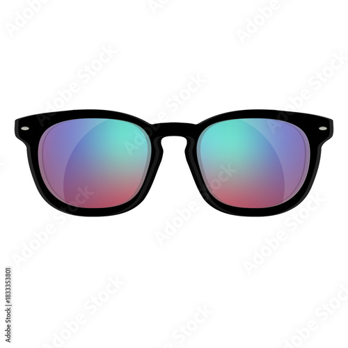 Blue wayfarer sunglasses