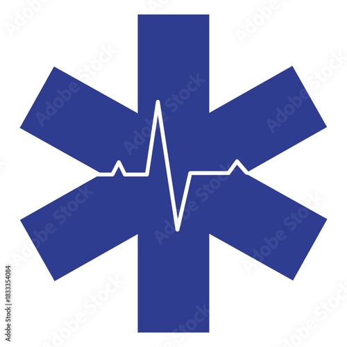 Paramedic heart rate logo