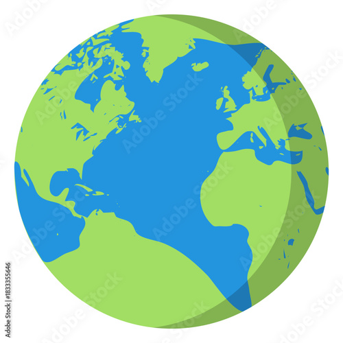 Earth planet illustration