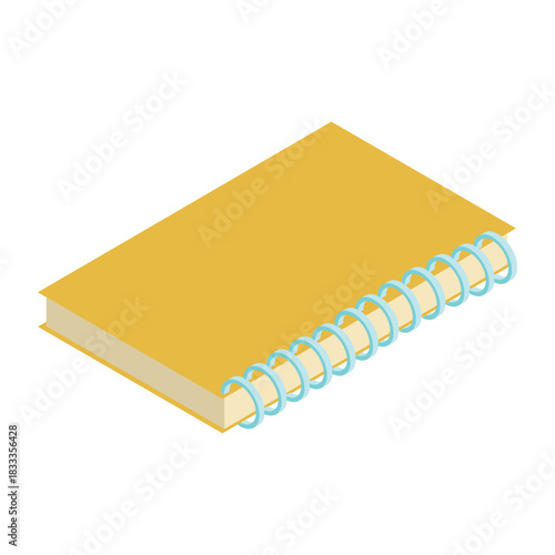 Notebook datebook diary copybook flat