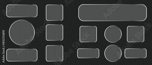 Marquee light strips with glowing lamps on transparent background