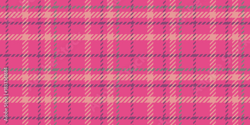 Color twill scotland textile seamless pattern. Fabric texture check tartan plaid. Abstract geometric background for cloth, card, fabric. Monochrome graphic repeating design. Modern squared ornament.
