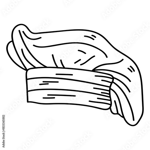 Cap hat toque stroke