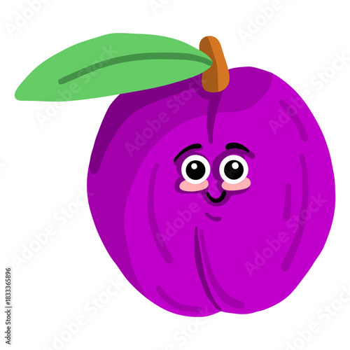 Cherry plum plum flat