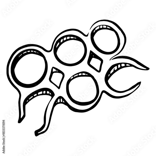 Broken six pack can holder