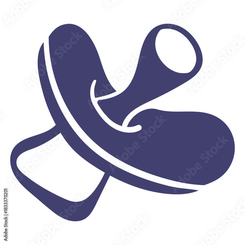 Pacifier toy vector