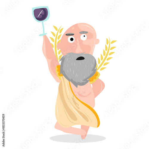 Character god dionysus