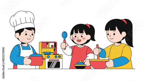Childrens Cooking Adventure - A Fun Culinary Experience.