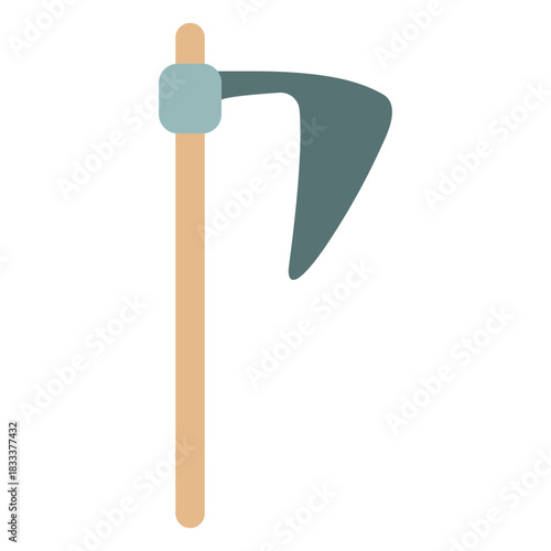Farm axe bearded icon