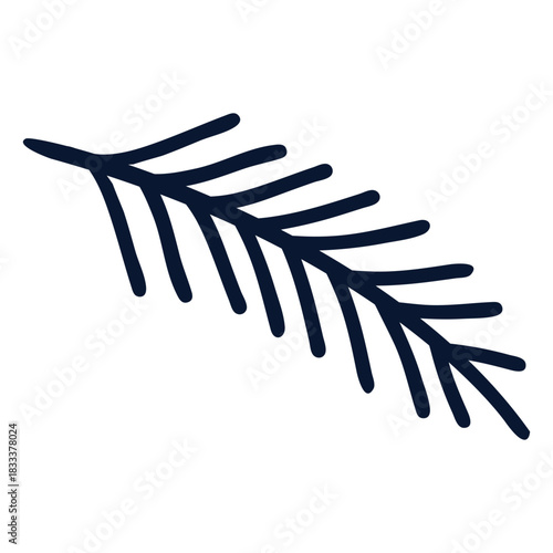 Christmas twig decoration