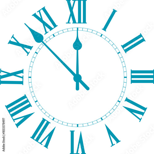 Vintage clock face. Retro clocks watch face with roman numerals, ornate watch and antic watches design. Antique elegant hour time clock. Isolated vector illustration icons Diverse Clock Designs .