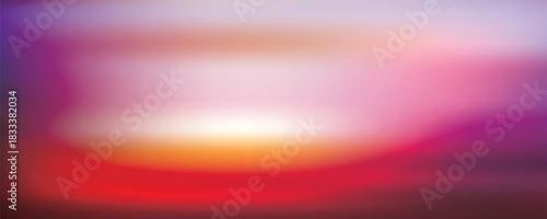 Unique rainbow empty background. Defocused colorful elegant background. Violet orange yellow blurred texture. Hot exclusive abstract background. Gala banner.
