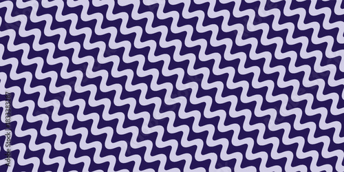 Seamless background for your designs. Modern ornament with blue zigzags. Geometric abstract pattern