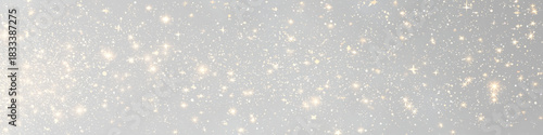 Sparkling gold dust png floats on a transparent background with yellow light particles. Highlights and bokeh add magical Christmas sparks. Perfect for holiday designs, festive overlays, and cards.