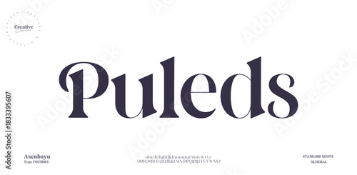 Stylish rounded font with a modern, friendly appeal. Great for branding and creative use