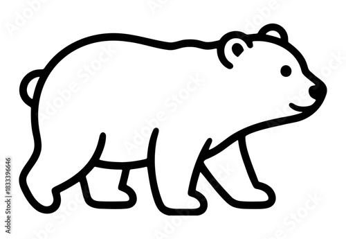 vector bear silhouette