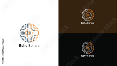 Echo Sphere Wave Logo