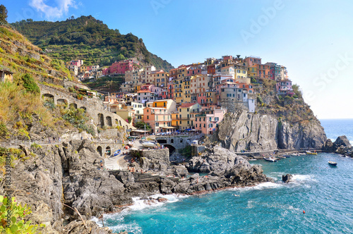 Plakat w ramie Manarola