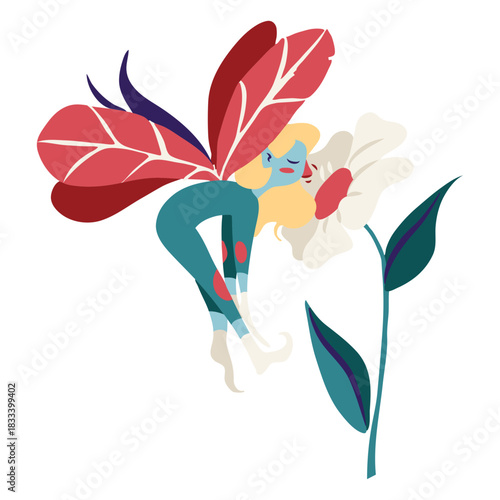 Fairy smelling flower