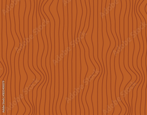 Seamless wood texture pattern with vertical grain lines in brown color
