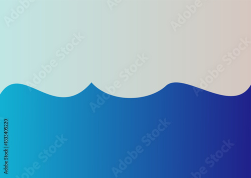abstract blue background with waves