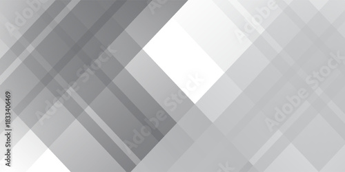 Modern banner background white and gray gradations slash shape pattern .vector eps 10