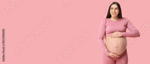 Sporty pregnant woman again...