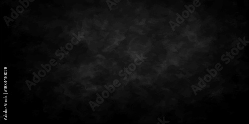 Dark textured monochrome background with smoky night fog and subtle motion