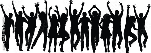 A large group of diverse people relaxing and lying down in the green grass, enjoying summer leisure time, nature, freedom, quiet rest, and a peaceful day outdoors vector graphic.