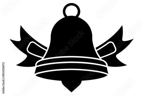 christmas bell vector illustration