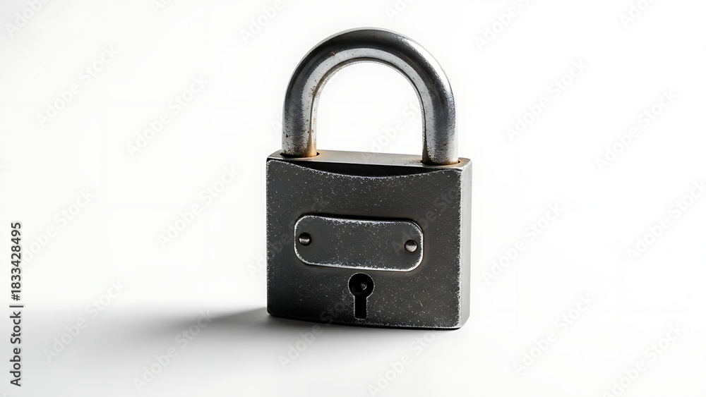 Fototapeta premium Lock Icon Videos Secure Your Digital Assets with This High-Quality Lock Symbol