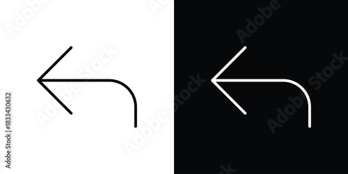 Reply icons Vector Logo Template Illustration Design