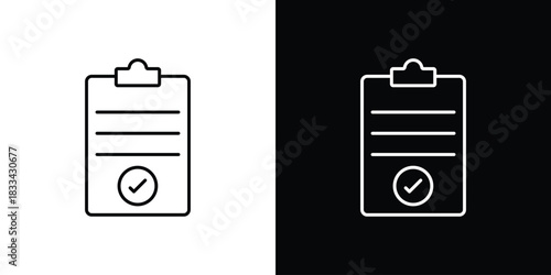 Result icons Vector Logo Template Illustration Design