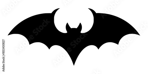 Silhouette of a Bat A Halloween Icon of Mystery and Night