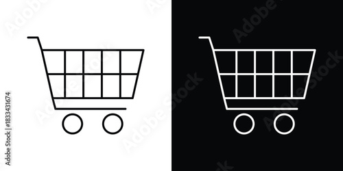 Shopping cart icons Vector Logo Template Illustration Design