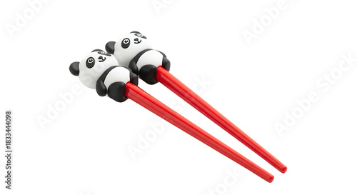Cute panda chopsticks for fun dining experiences