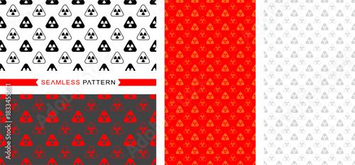 Seamless pattern, seamless background, colors easily changed, vector and illustration.