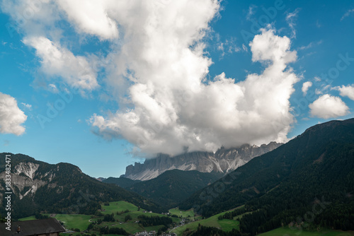 Wallpaper Mural Breathtaking View of the Alps in Italy with Dramatic Cloudscape Torontodigital.ca