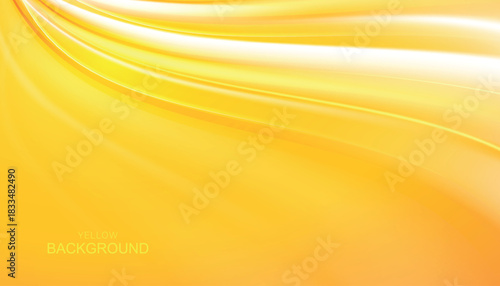 Yellow gradient mesh texture. Colorful bright orange background