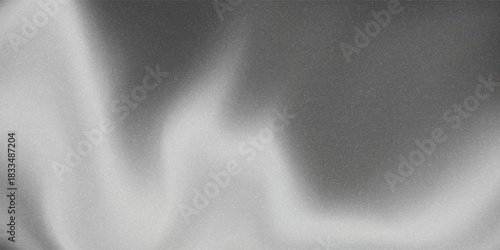 smooth black white background gray gradient with grainy texture and soft transitions between light and dark tones.