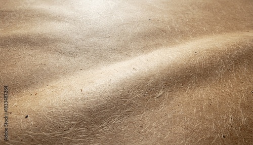 クラフト紙の自然な風合いの背景テクスチャー素材