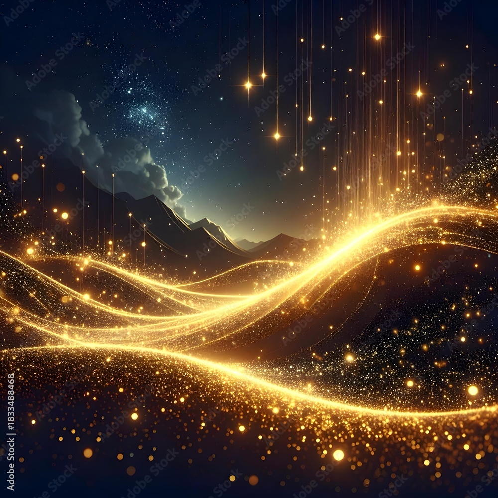 Obraz premium fractal realms abstraction