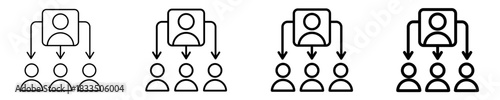 Mentorship Program Icon Set Different Style Collection
