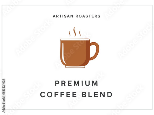 Premium Coffee Blend Artisan Roasted Cup of Coffee