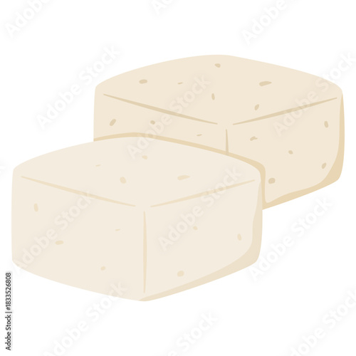 tofu illustration 