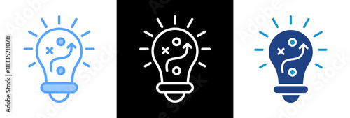 Innovation Strategy triplestyle icon