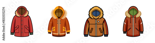 Explore stylish winter parka jackets with fur hoods for cold weather fashion and warmth today