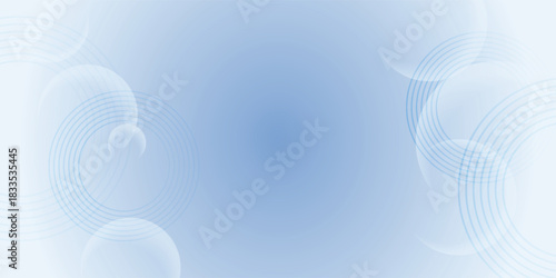 Abstract light blue background with a soft gradient and circular wave patterns.
